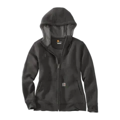 Carhartt Women's Clarksburg Full-Zip Hoodie in Carbon Heather, front