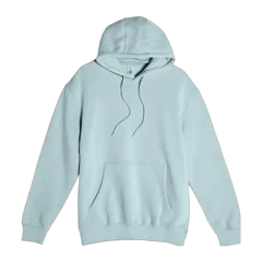 Lane Seven Unisex Premium Pullover Hooded Sweatshirt in Blue Mist, front