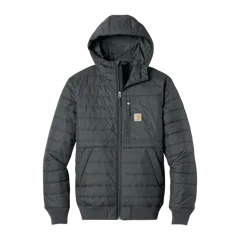 Carhartt Gilliam Insulated Hooded Jacket in Shadow Grey, front