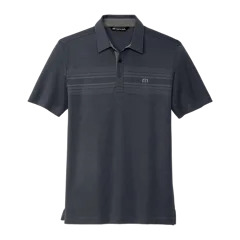 TravisMathew Monterey Chest Stripe Polo in Blue Nights, front