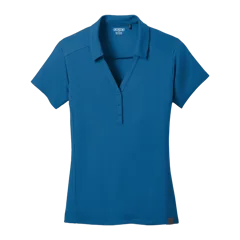 OGIO Women's Framework Polo in Bolt Blue, front