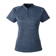 Spyder Ladies' Mission Blade Collar Polo in Frontier Jaspe, front