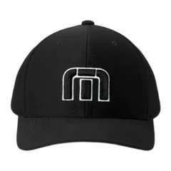 TravisMathew Front Icon Cap in Black, front