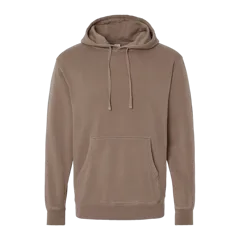 Independent Trading Co. Unisex Midweight Pigment-Dyed Hooded Sweatshirt in Pigment Clay, front