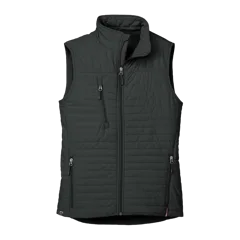 Storm Creek Women's Front Runner 120 GSM Insulated Quilted Vest in Black, front