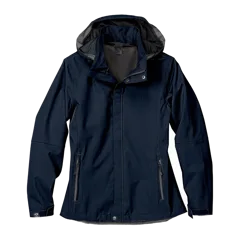 Storm Creek Women's Commuter Jacket in Navy Blue, front