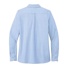 Brooks Brothers Women's Casual Oxford Cloth Shirt in Newport Blue, back