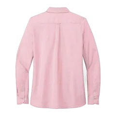 Brooks Brothers Women's Casual Oxford Cloth Shirt in Soft Pink, back