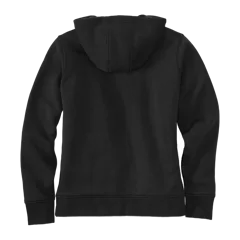 Carhartt Women's Clarksburg Full-Zip Hoodie in Black, back