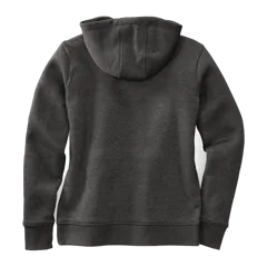 Carhartt Women's Clarksburg Full-Zip Hoodie in Carbon Heather, back