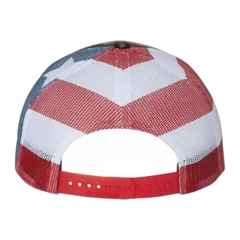 Green Camo/ Stars & Stripes|Back