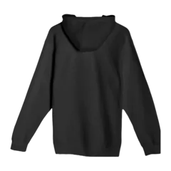 Lane Seven Unisex Premium Pullover Hooded Sweatshirt in Black, back