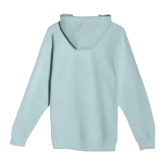 Lane Seven Unisex Premium Pullover Hooded Sweatshirt in Blue Mist, back