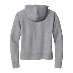 New Era Ladies Comeback Fleece Pullover Hoodie in Athletic Heather, back