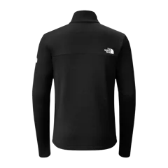 The North Face Aim Full-Zip Fleece Jacket in TNF Black, back