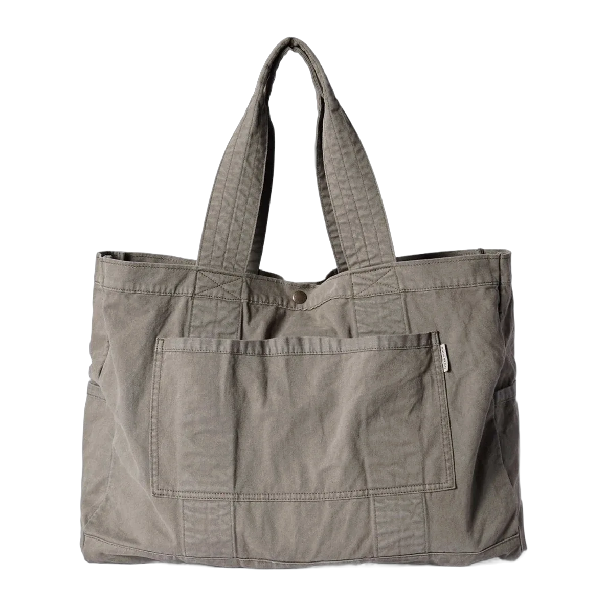 The Foundation Tote in Organic Smoked Olive