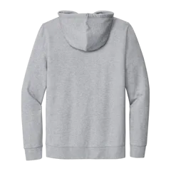 New Era Comeback Fleece Full-Zip Hoodie in Athletic Heather, back
