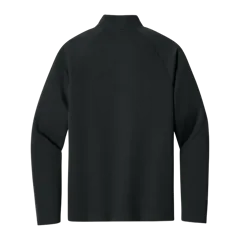 New Era Stand Out 1/4-Zip in Black, back