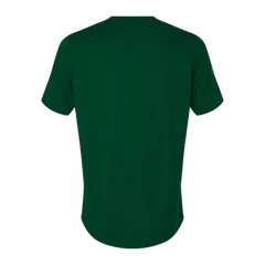 Adidas Men's Pregame T-Shirt in Dark Green/ White, back