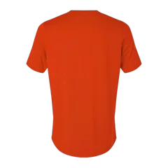Adidas Men's Pregame T-Shirt in Collegiate Orange/ White, back
