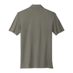 TravisMathew Monterey Chest Stripe Polo in Quiet Shade Grey, back