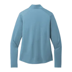 OGIO Ladies Motion 1/4-Zip in Blue Mist, back