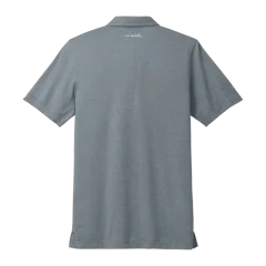 TravisMathew Sunnyvale Polo in Blue Nights Heather, back
