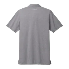 TravisMathew Sunnyvale Polo in Dark Grey Heather, back