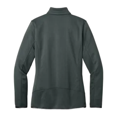 Eddie Bauer Women's Dash Full-Zip Fleece Jacket in Grey Steel, back