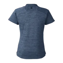Spyder Ladies' Mission Blade Collar Polo in Frontier Jaspe, back