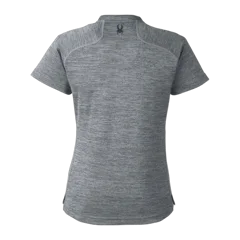 Spyder Ladies' Mission Blade Collar Polo in Polar Jaspe, back