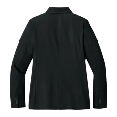 Mercer+Mettle Women's Capital Tech Blazer in Deep Black, back