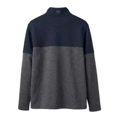 Storm Creek Architect Quarter Zip in Navy Blue, back