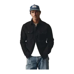 The Division Shirt in Black Indigo 2