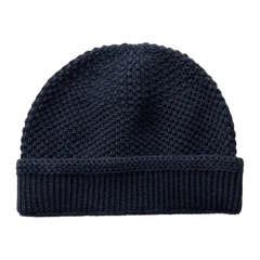 The Crawford Beanie in Navy 1