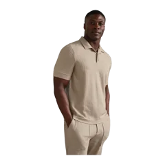 Casual Seersucker Polo