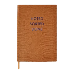 Noted, Sorted, Done Notebook