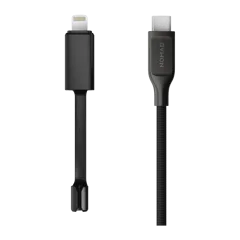 Nomad Goods Lightning Adapter for USB-C Cables | Black