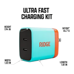 Ridge Wall Charger Set