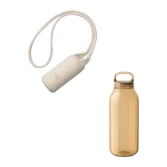 KINTO Futo Bottle Sling and WATER BOTTLE