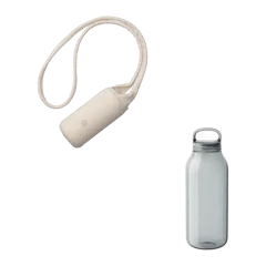KINTO Futo Bottle Sling and WATER BOTTLE
