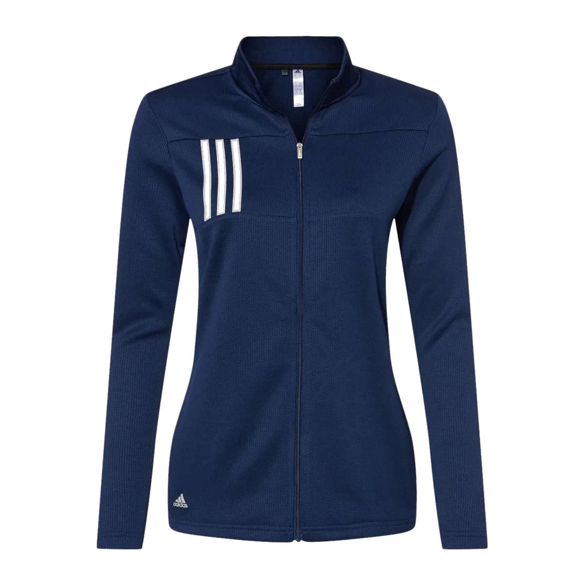 Adidas Women's 3-Stripes Double Knit Full-Zip