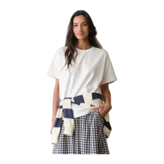 Marine Layer Luxe Sueded Oversized Crew Tee