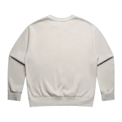 AS Colour Wo's Relax Faded Crew in Faded Bone, back