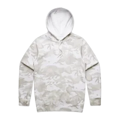AS Colour Stencil Camo Hood in White Camo, front