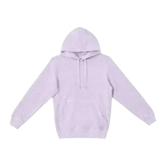 Lane Seven Nantucket Hooded Sweatshirt in Ice Purple, front