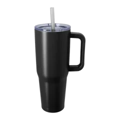 The Viking Collection® Nova Travel Mug - 40 oz. in Black, front