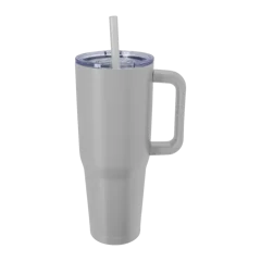 The Viking Collection® Nova Travel Mug - 40 oz. in Cool Gray, front