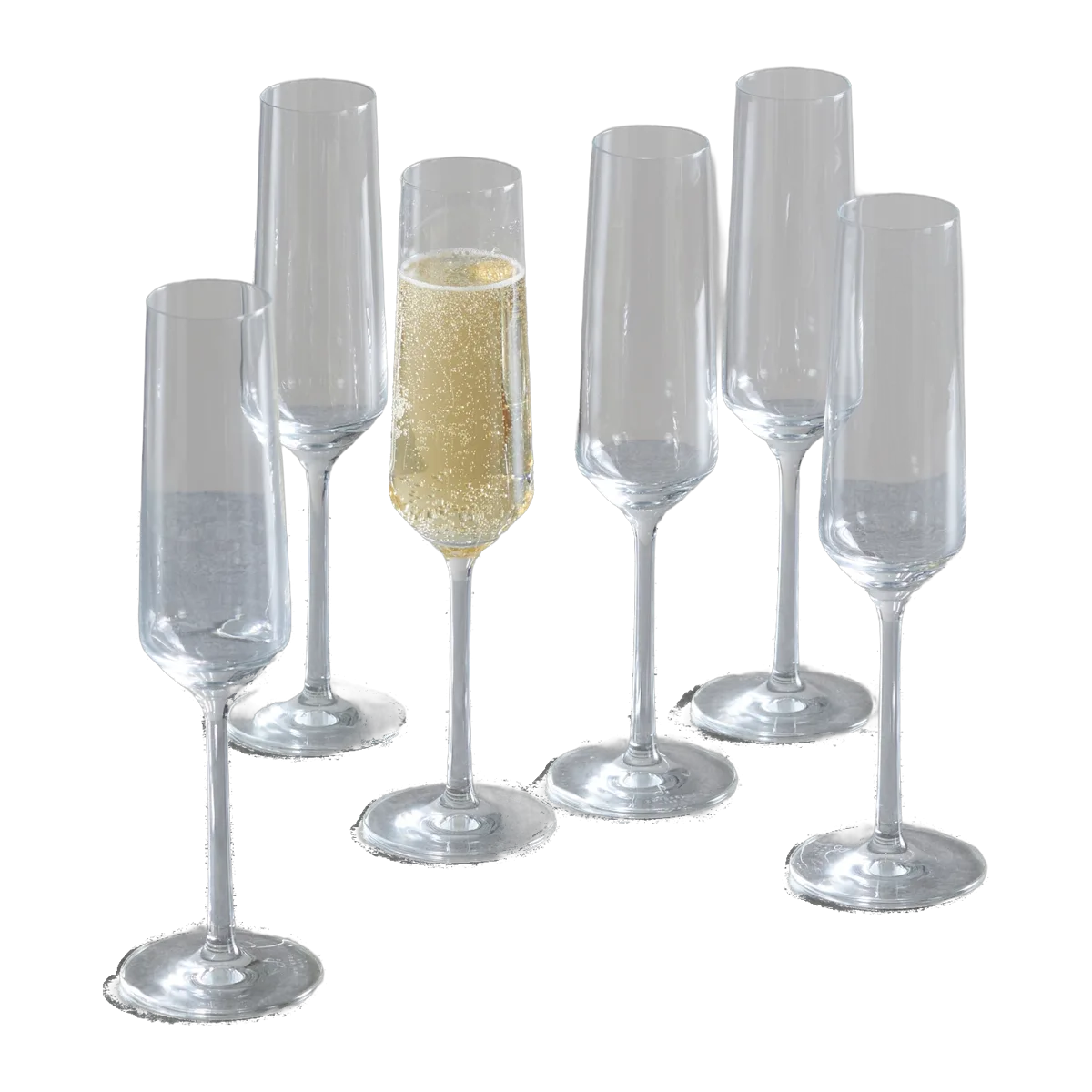 Pure Champagne Flute, Set of 6