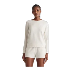 SuperSoft Fleece Crew Off-White